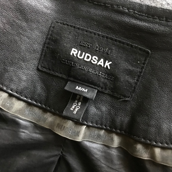 Cropped RUDSAK Leather Jacket - Picture 4 of 9